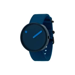PICTO armbåndsur, navy blue/matt blue/navy blue