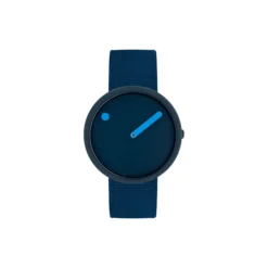 PICTO armbåndsur, navy blue/matt blue/navy blue