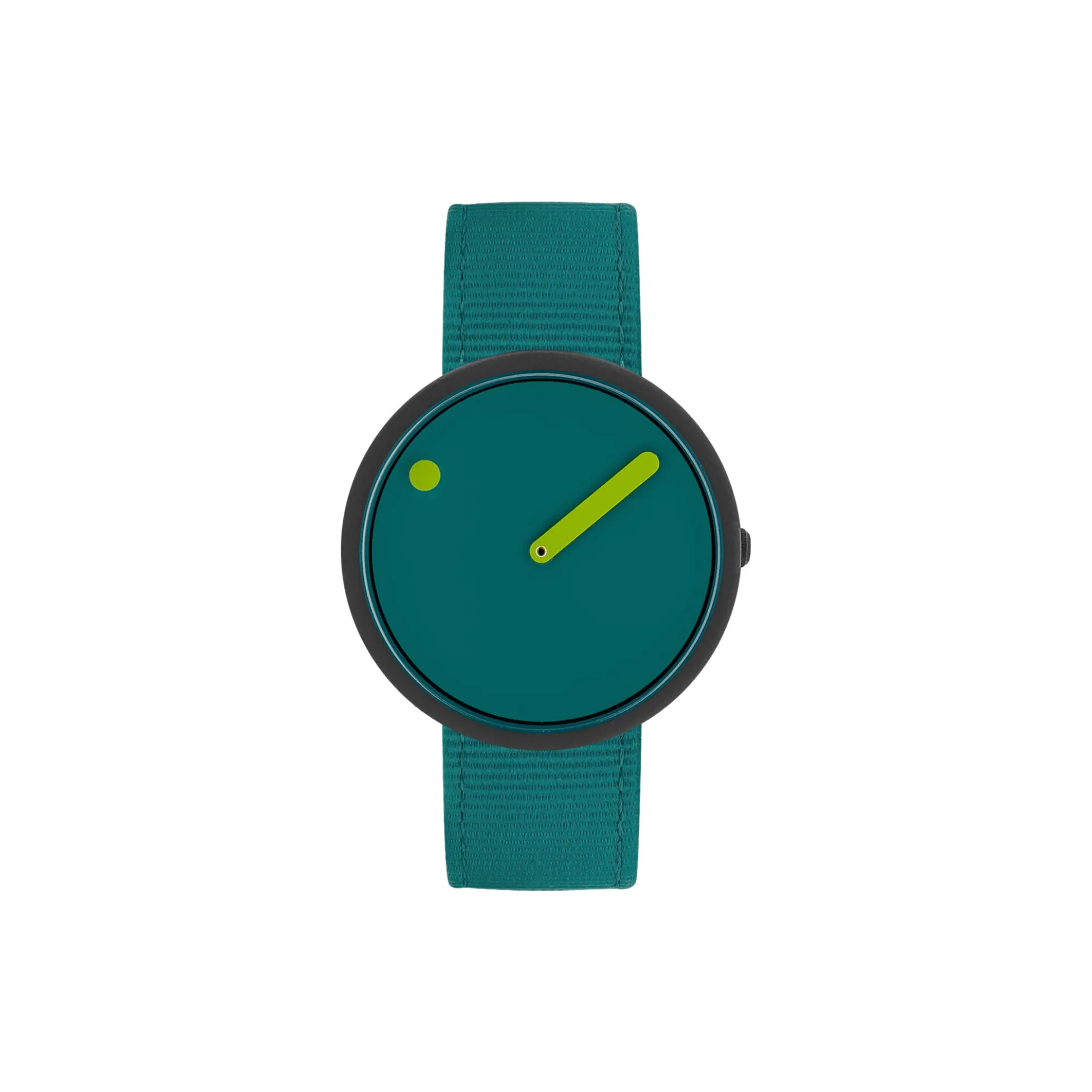 PICTO armbåndsur, ocean green/matt black/ocean green