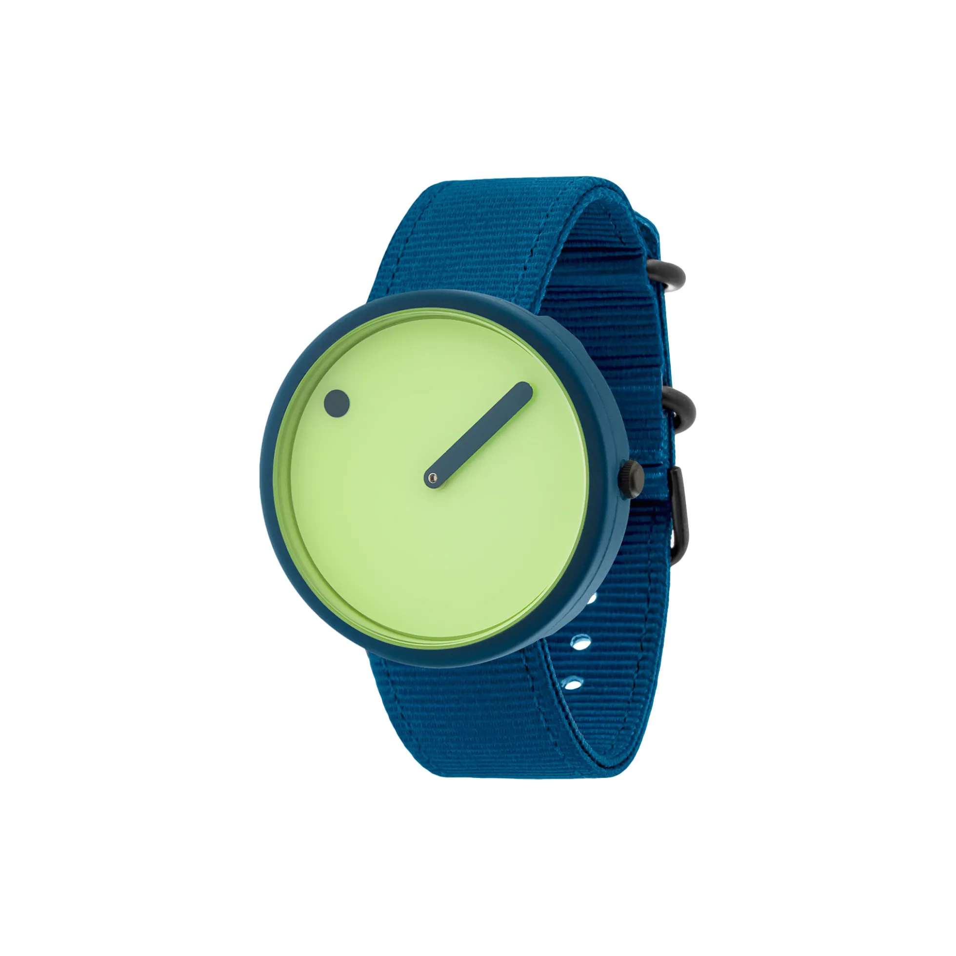 PICTO armbåndsur, paradise green/matt deep blue/deep blue