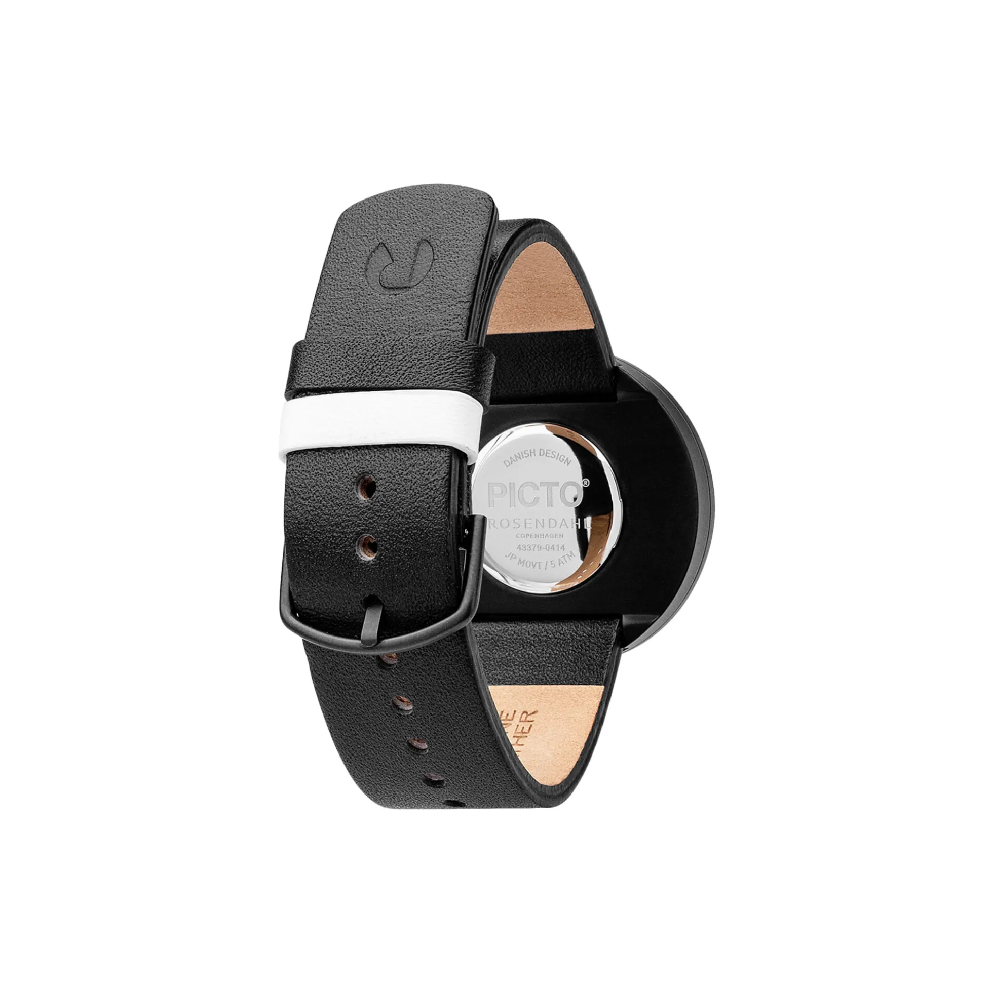 PICTO armbåndsur, white/black
