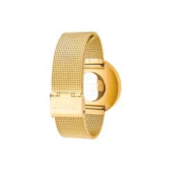 PICTO armbåndsur, white/gold/matt gold