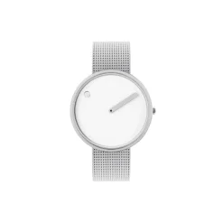 PICTO armbåndsur, white/steel/matt steel