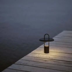 Pier portable LED lampe, black