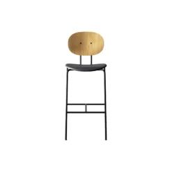 PIET HEIN Bar Chair, olieret eg/Solid Black 509