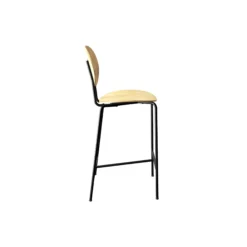 PIET HEIN Counter Chair, hvidpigmenteret eg