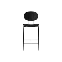 PIET HEIN Counter Chair, sortlakeret eg