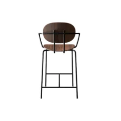 PIET HEIN Counter Chair with Arms, olieret valnød