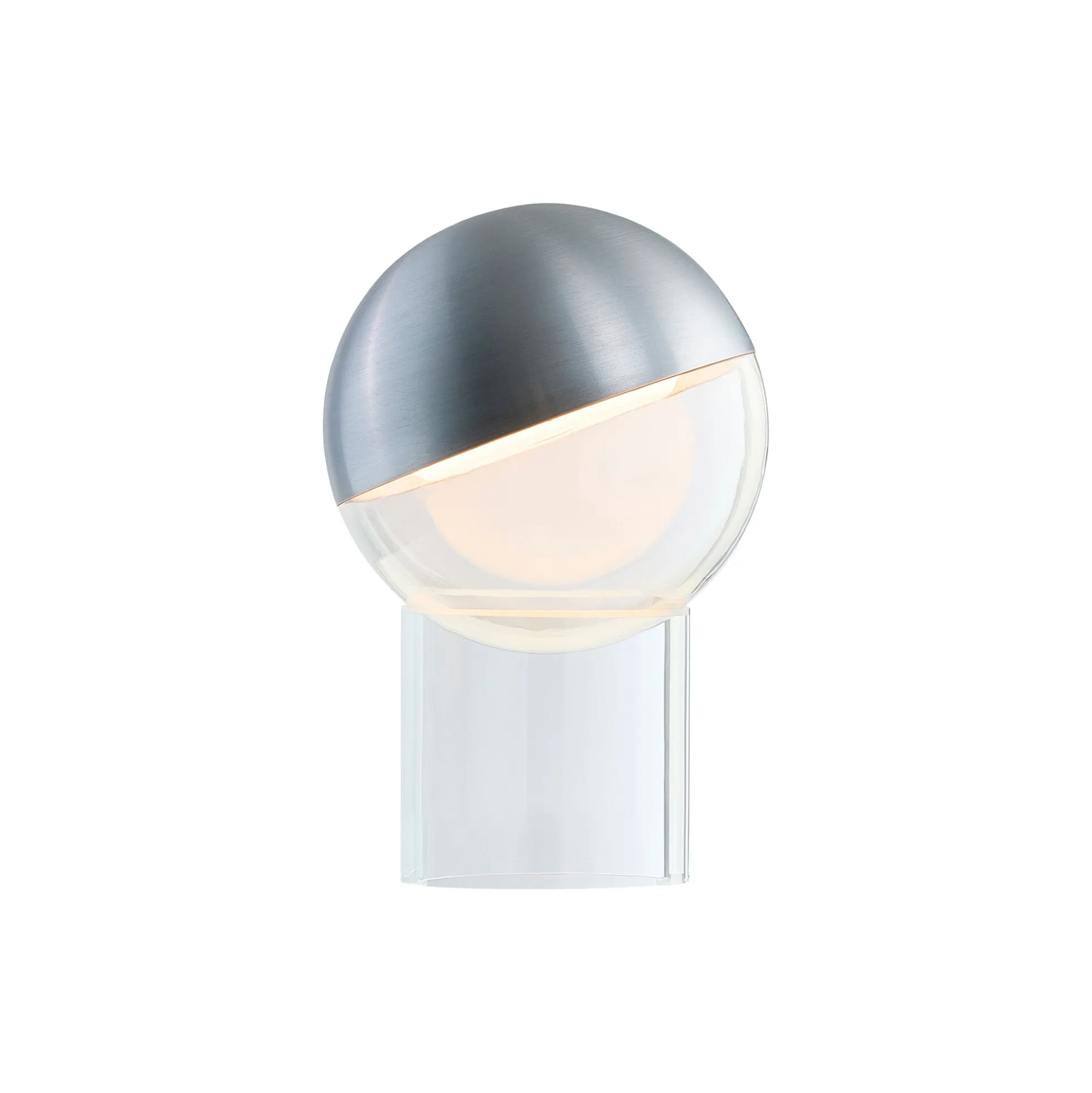 Pila Portable Table Lamp, brushed aluminium