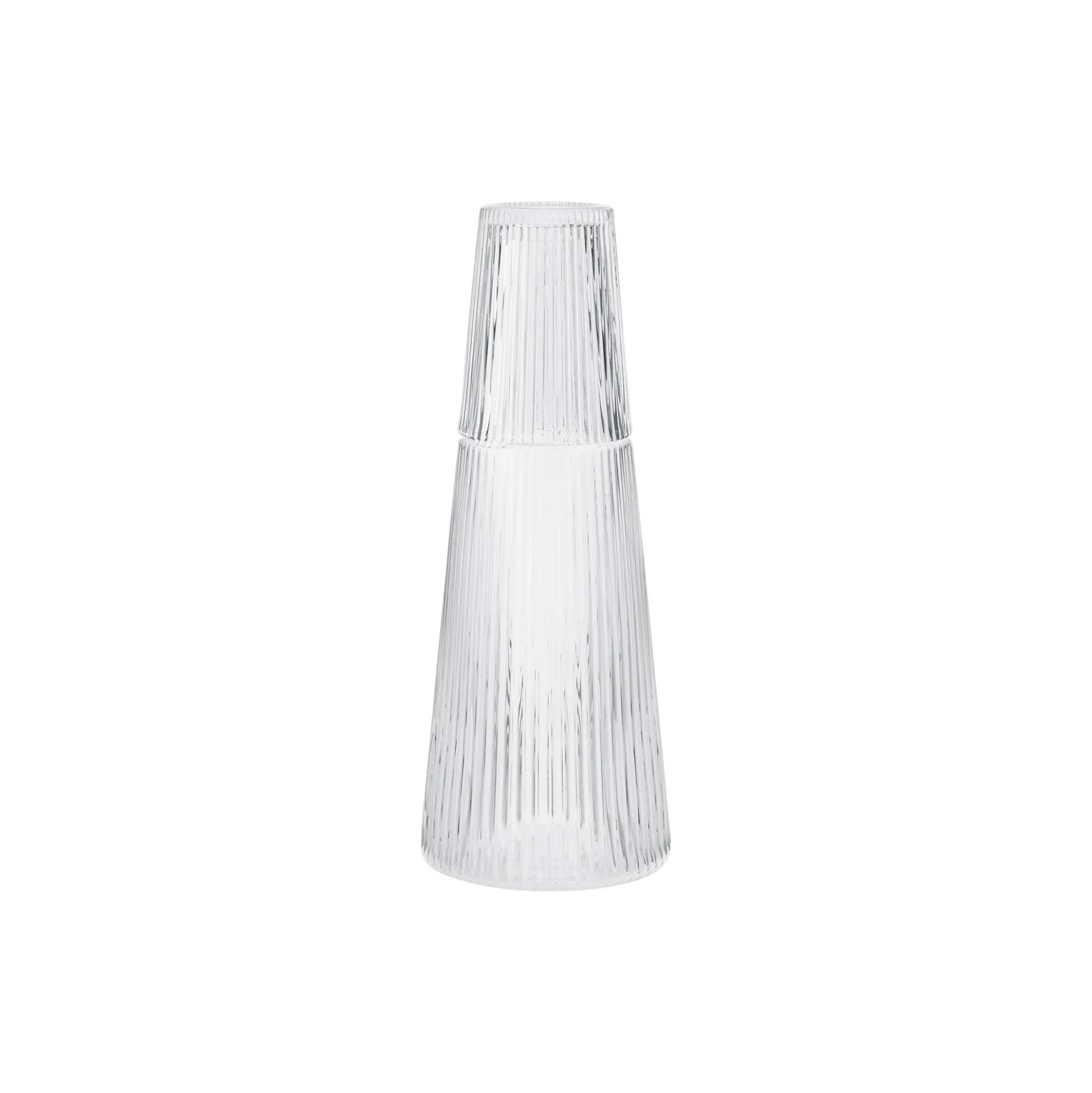 Pilastro karaffel med glas