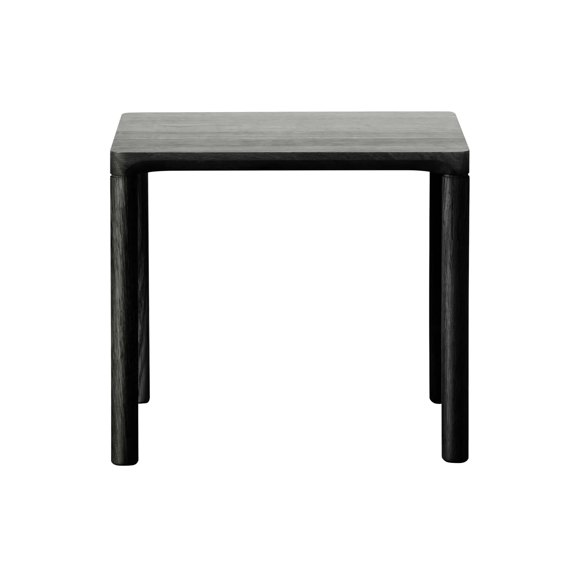 6700 Piloti Wood Coffee Table, black lacquered oak
