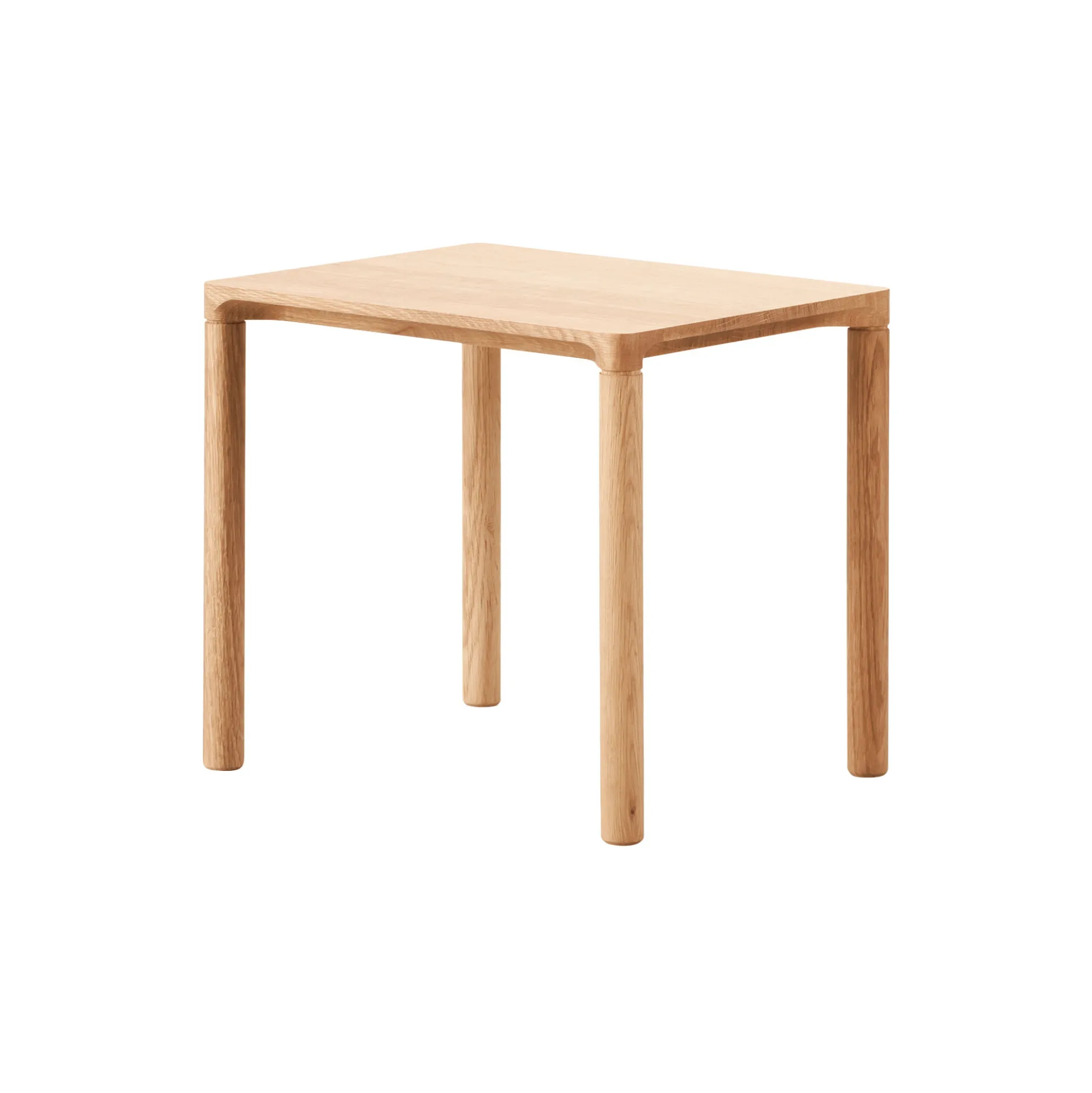 6700 Piloti Wood Coffee Table, light oiled oak