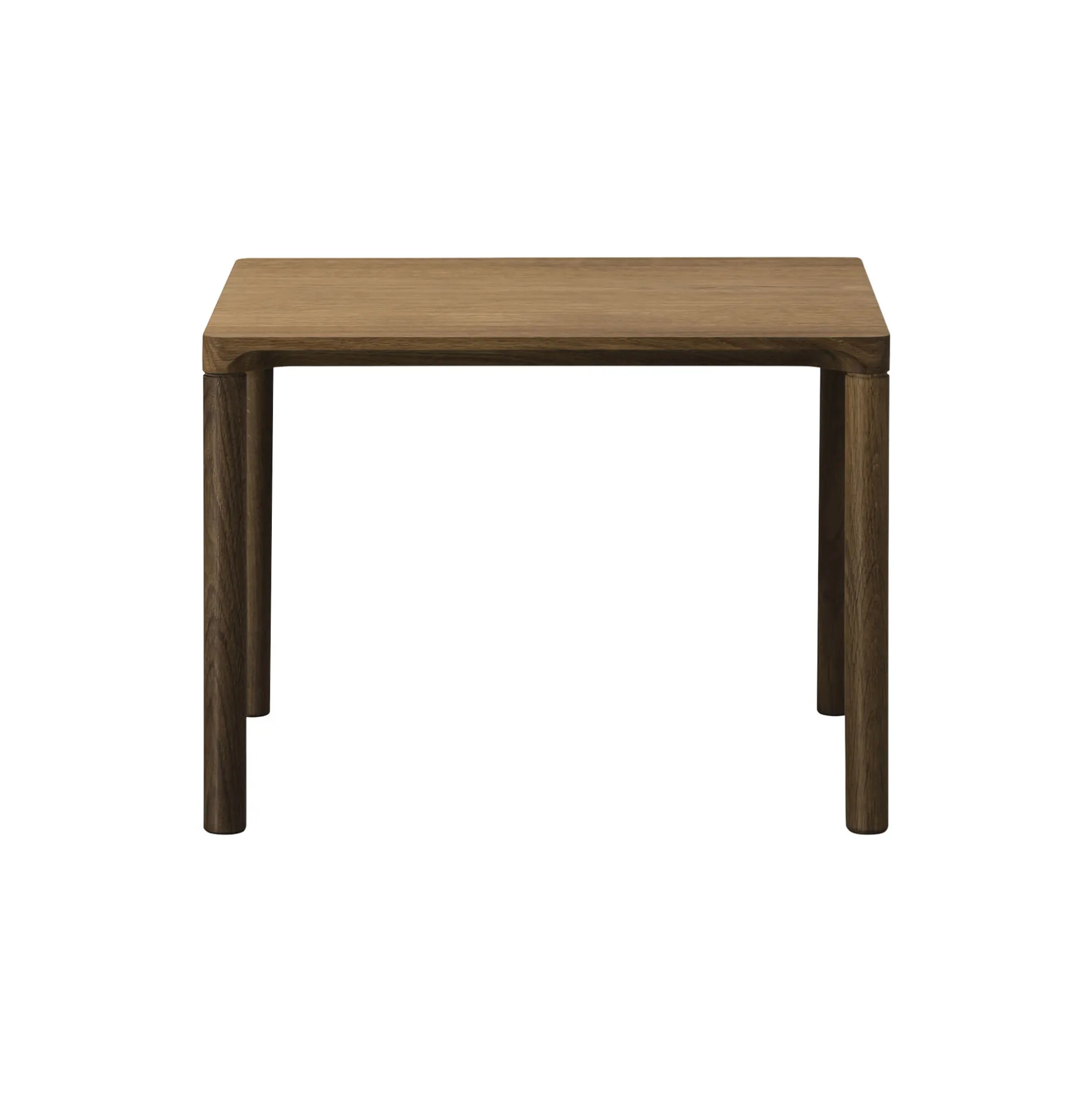 6705 Piloti Wood Coffee Table, oiled smoked oak