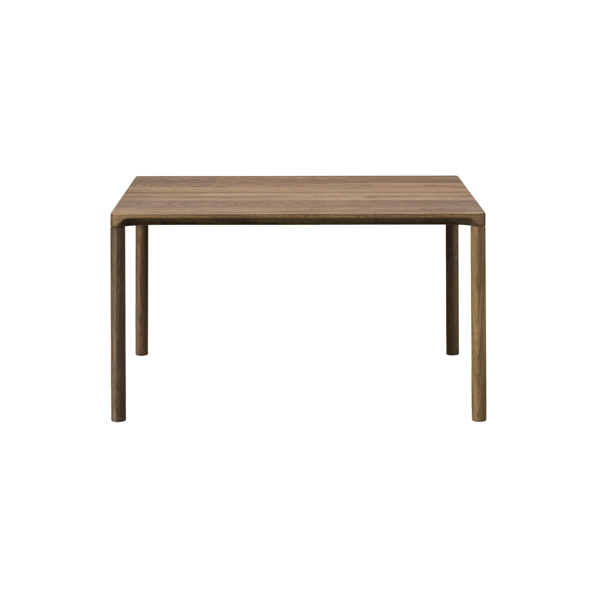 6720 Piloti Wood Coffee Table, oiled smoked oak