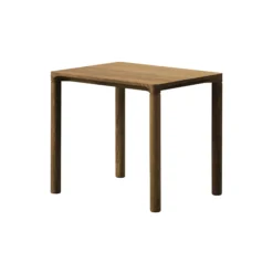 6700 Piloti Wood Coffee Table, oiled smoked oak