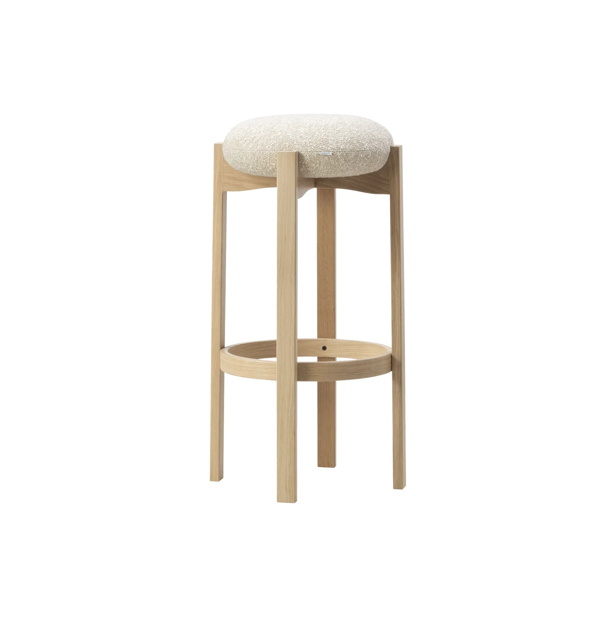 Pioneer Stool, lacquered oak/Zero 0001