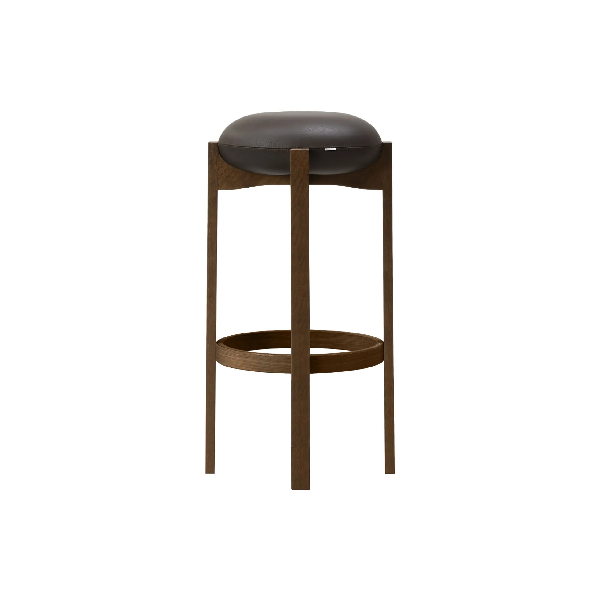 Pioneer Stool, smoked oak/Primo 86
