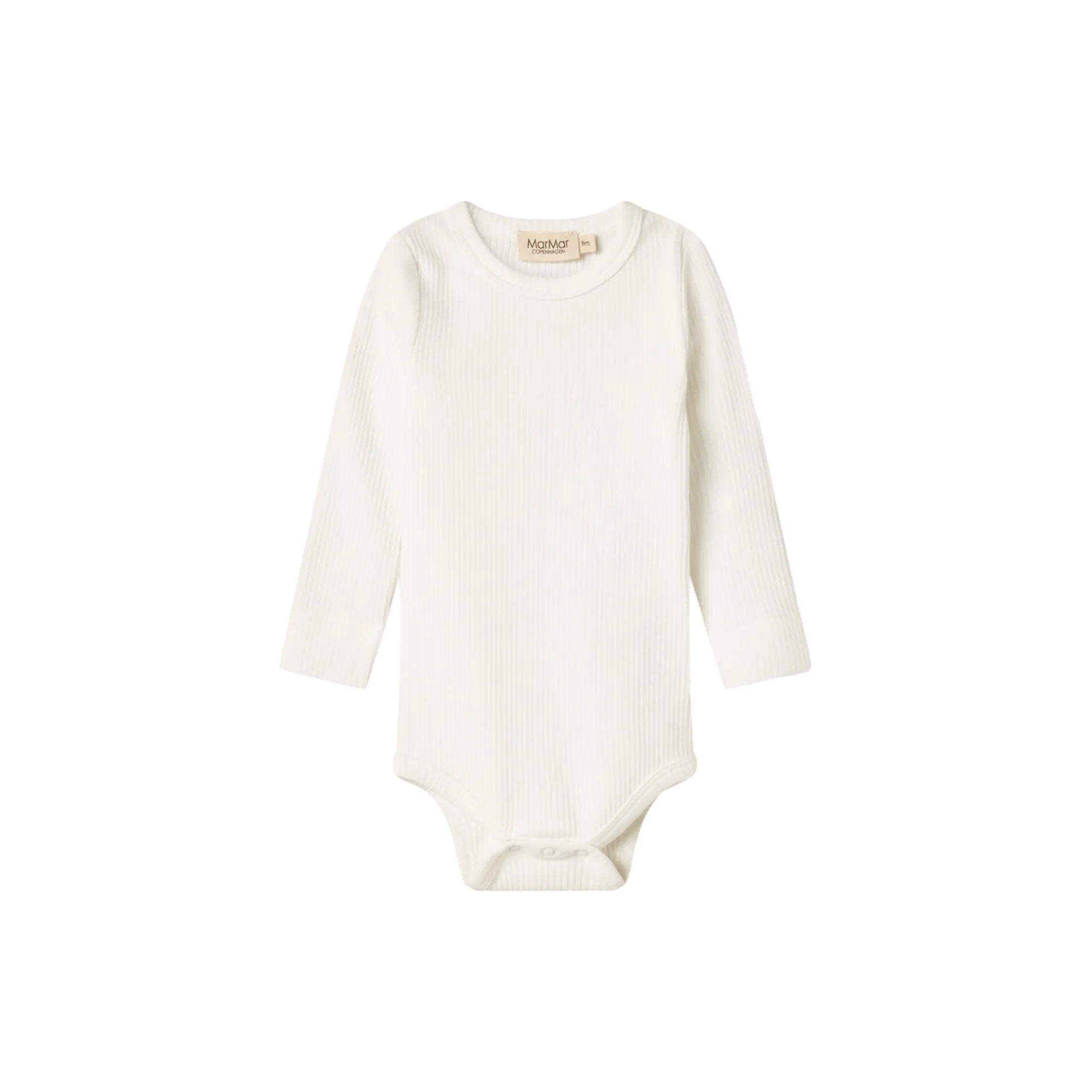 Plain Body LS bodystocking, gentle white