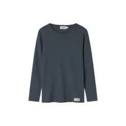 Plain Tee LS T-shirt, blue