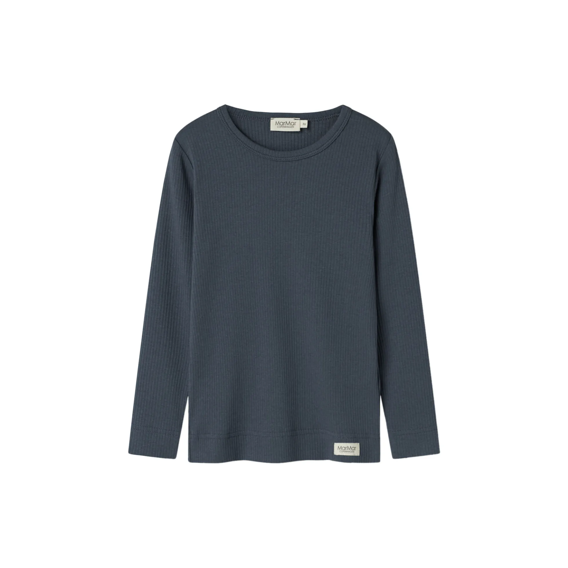Plain Tee LS T-shirt, blue