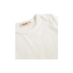 Plain Tee LS T-shirt, gentle white