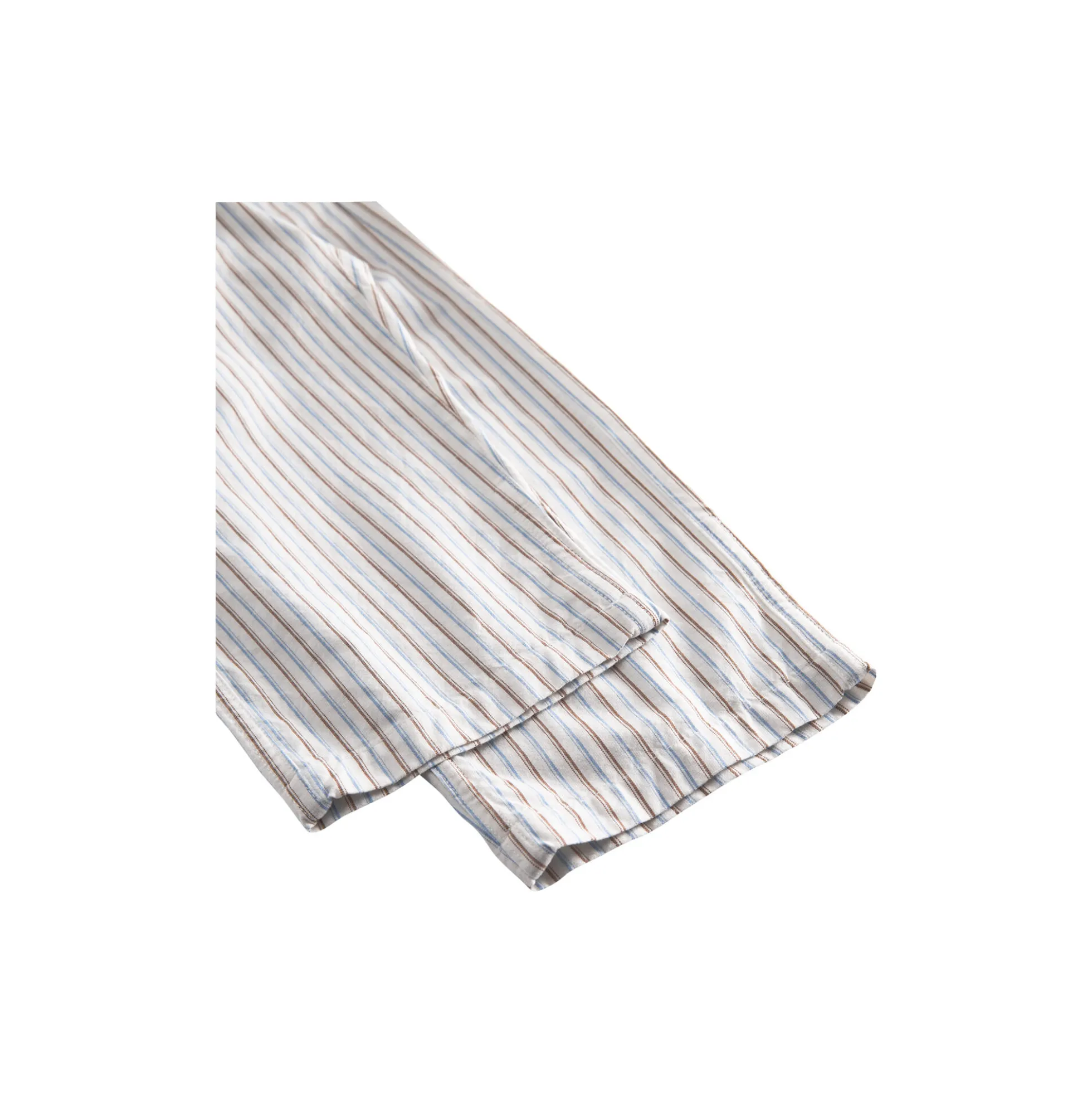 Plano Pants, blue iris stripe