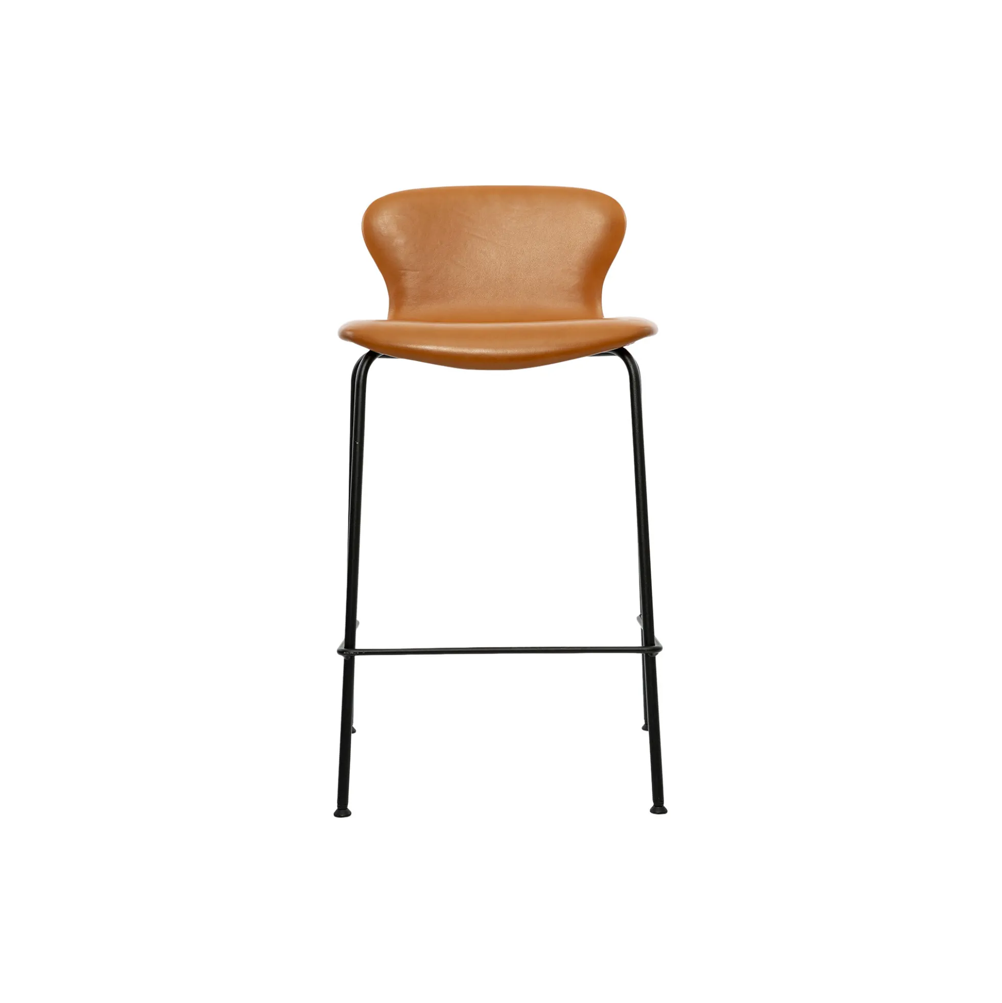 PLAY Chair Low Back Counter stol, cognac