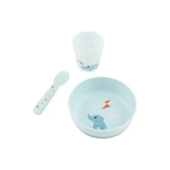 Playground Foodie første spisesæt, blue