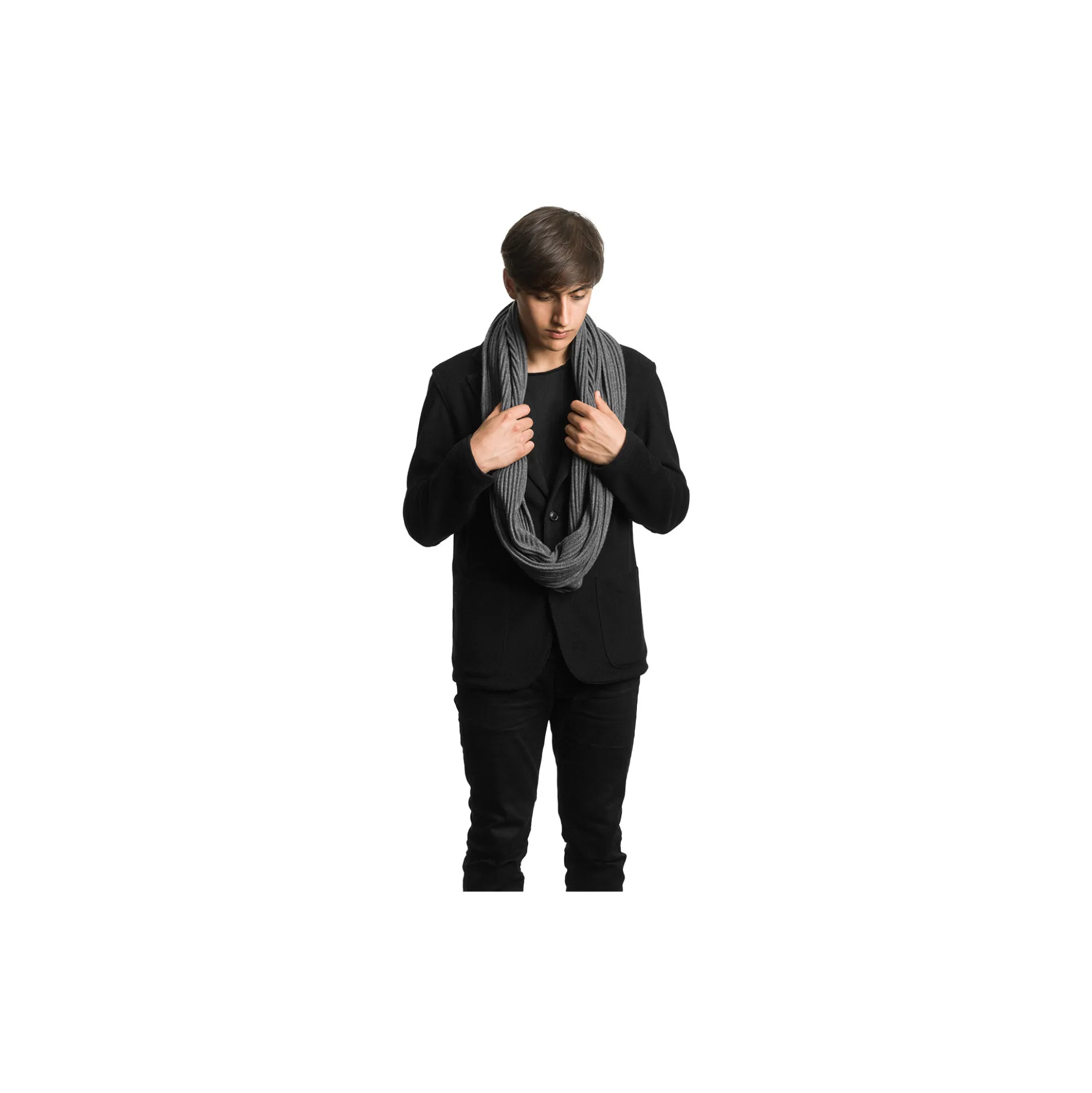 Pleece Snood, dark grey