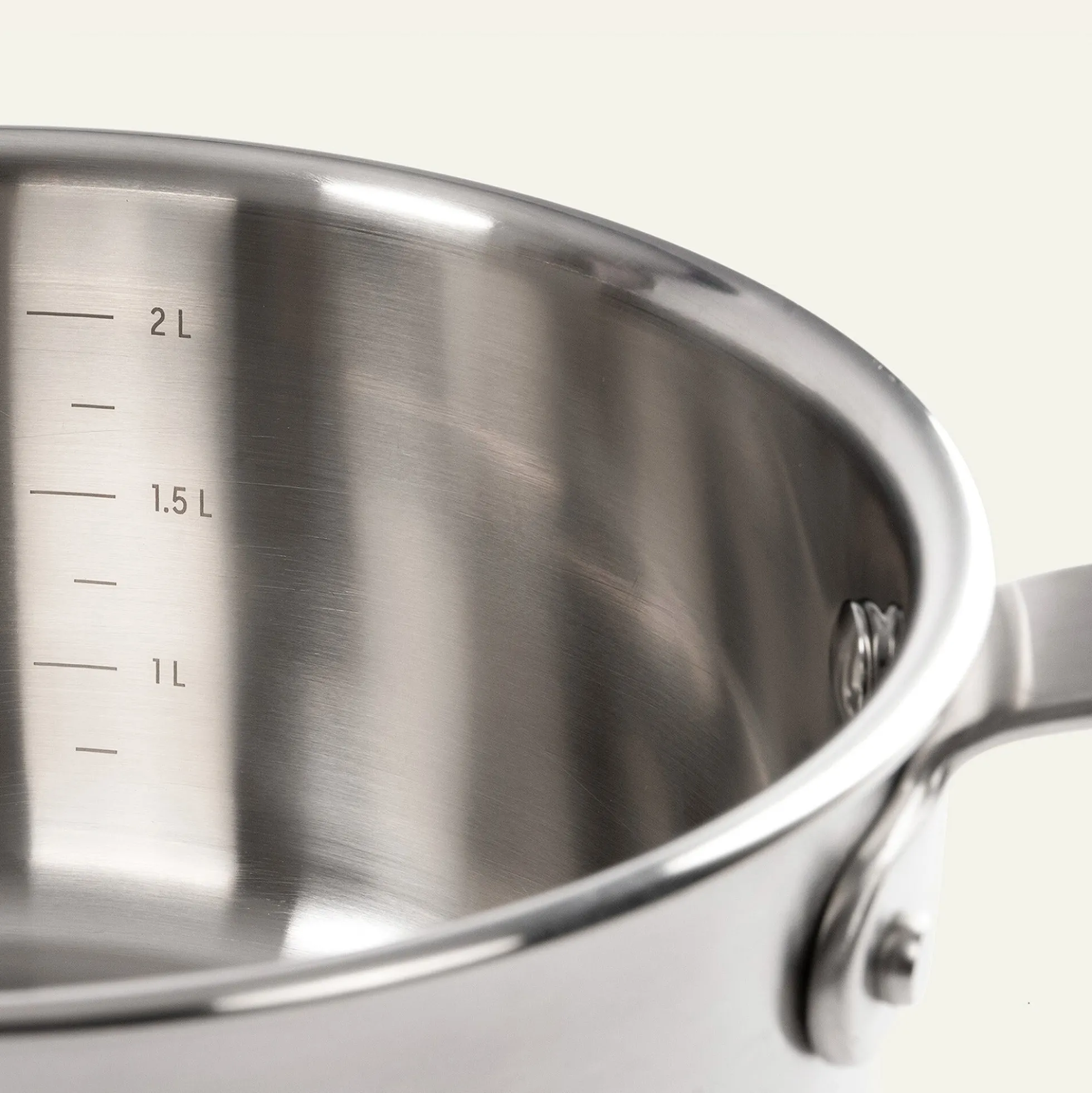 5-ply kasserolle 2,5 L