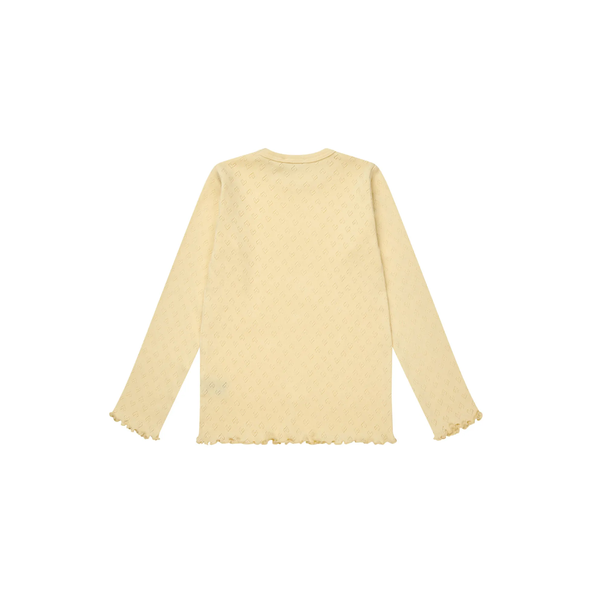 Pointelle Heart LS Tee