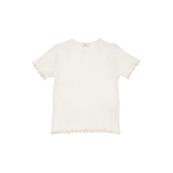 Pointelle Heart T-Shirt