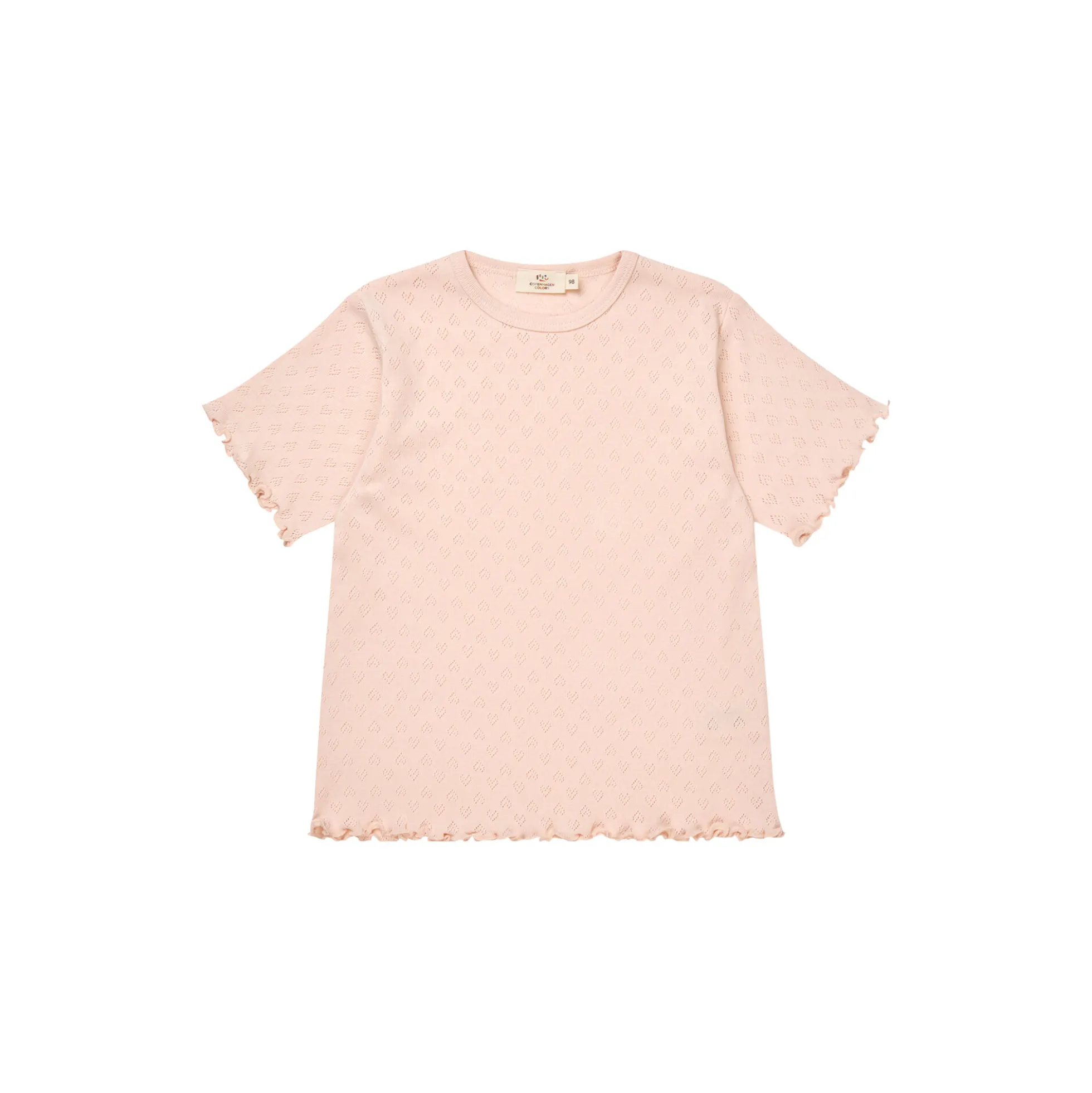 Pointelle Heart T-Shirt