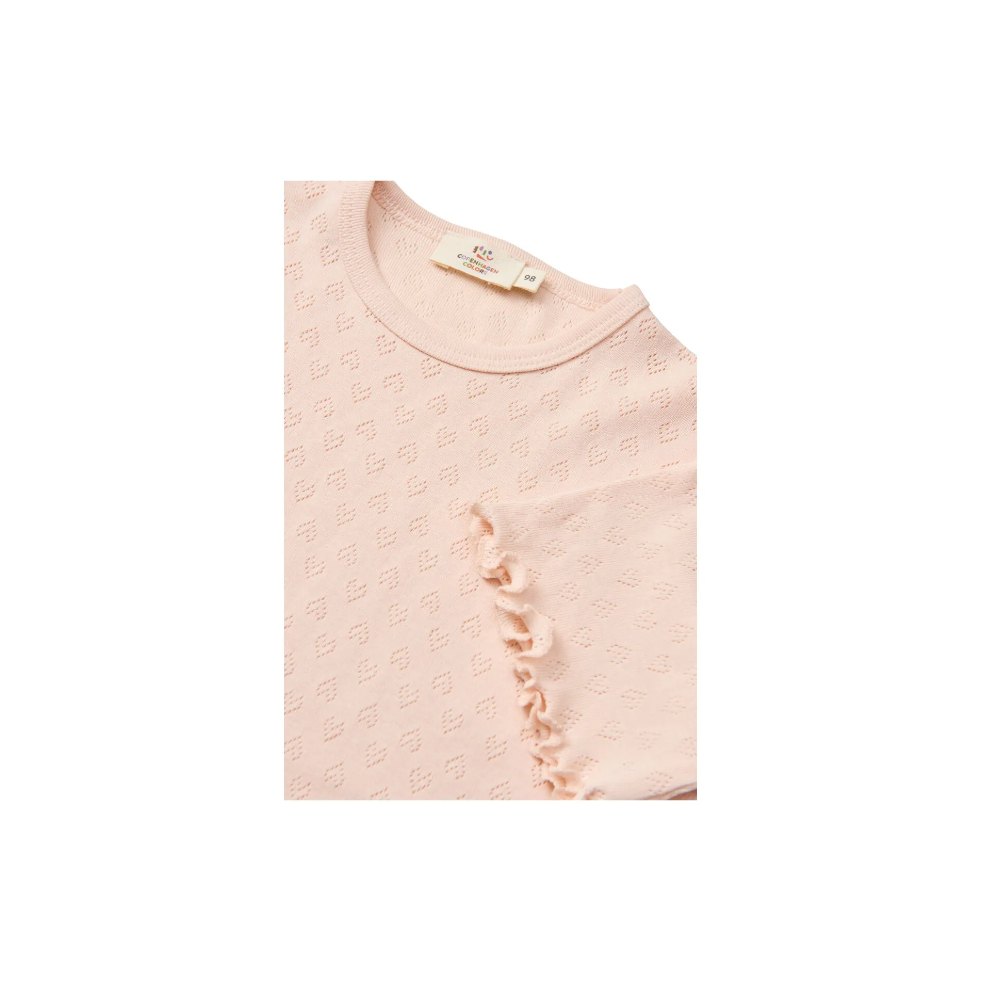 Pointelle Heart T-Shirt