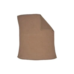 POINTELLE strikket tæppe, walnut