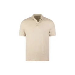 Polo Shirt Linen Stretch , light beige
