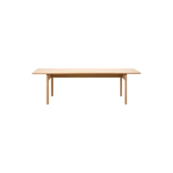Post Table 270 cm, lacquered oak