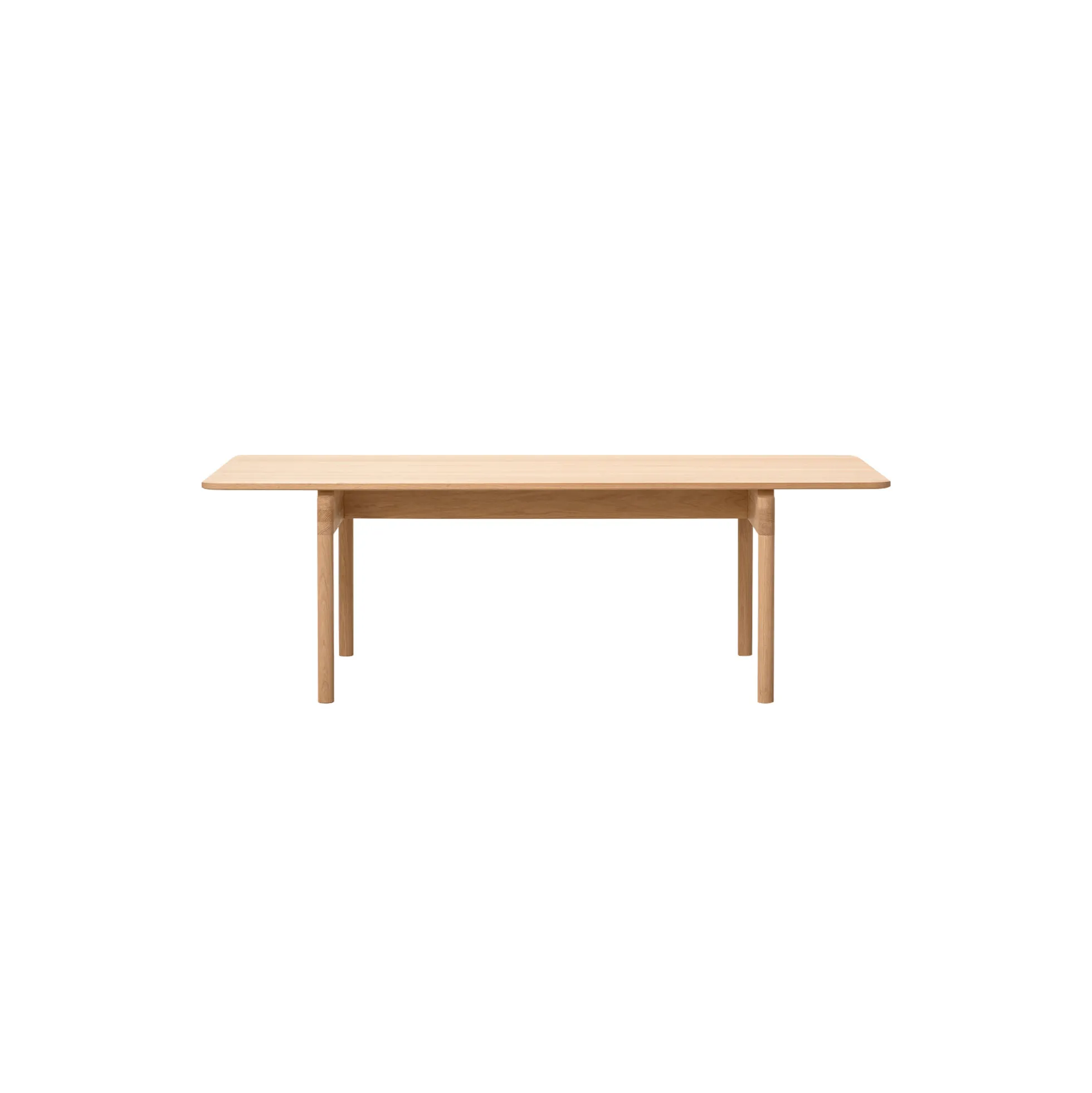 Post Table 225 cm, oiled oak