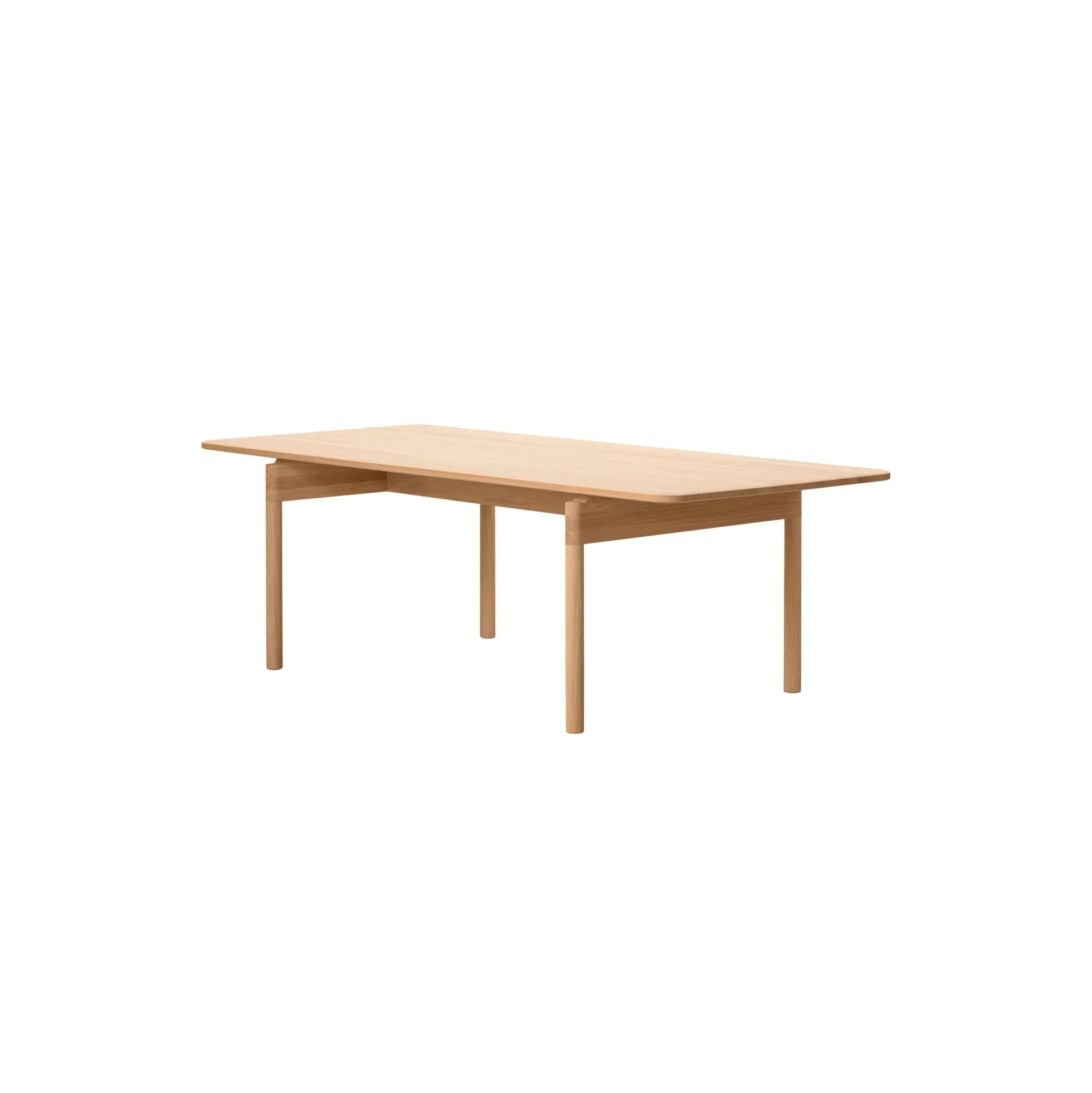 Post Table 225 cm, oiled oak