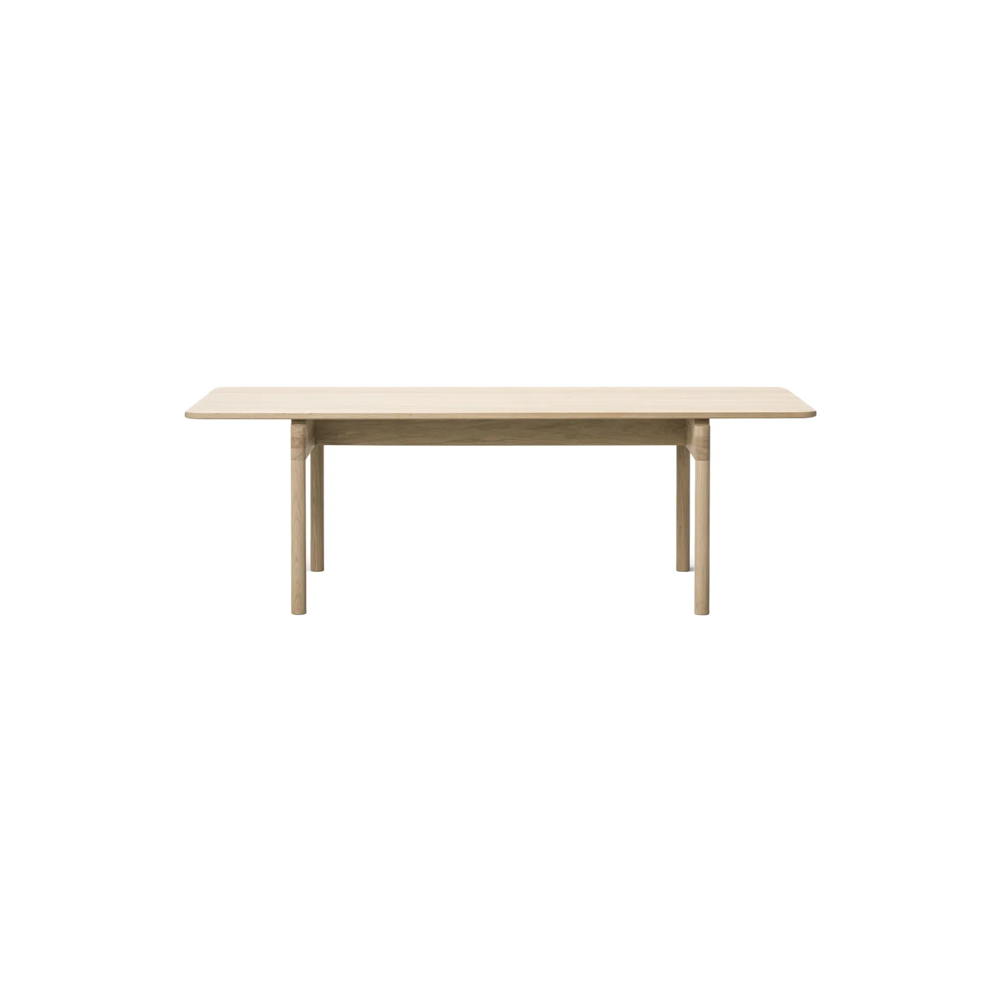 Post Table 225 cm, soap treated oak