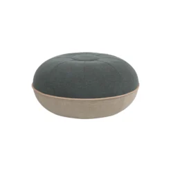 Pouf, steel grey