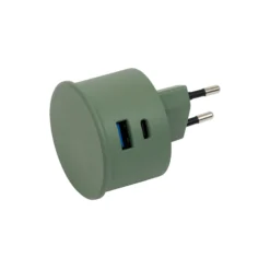 Power Adapter, mossy green