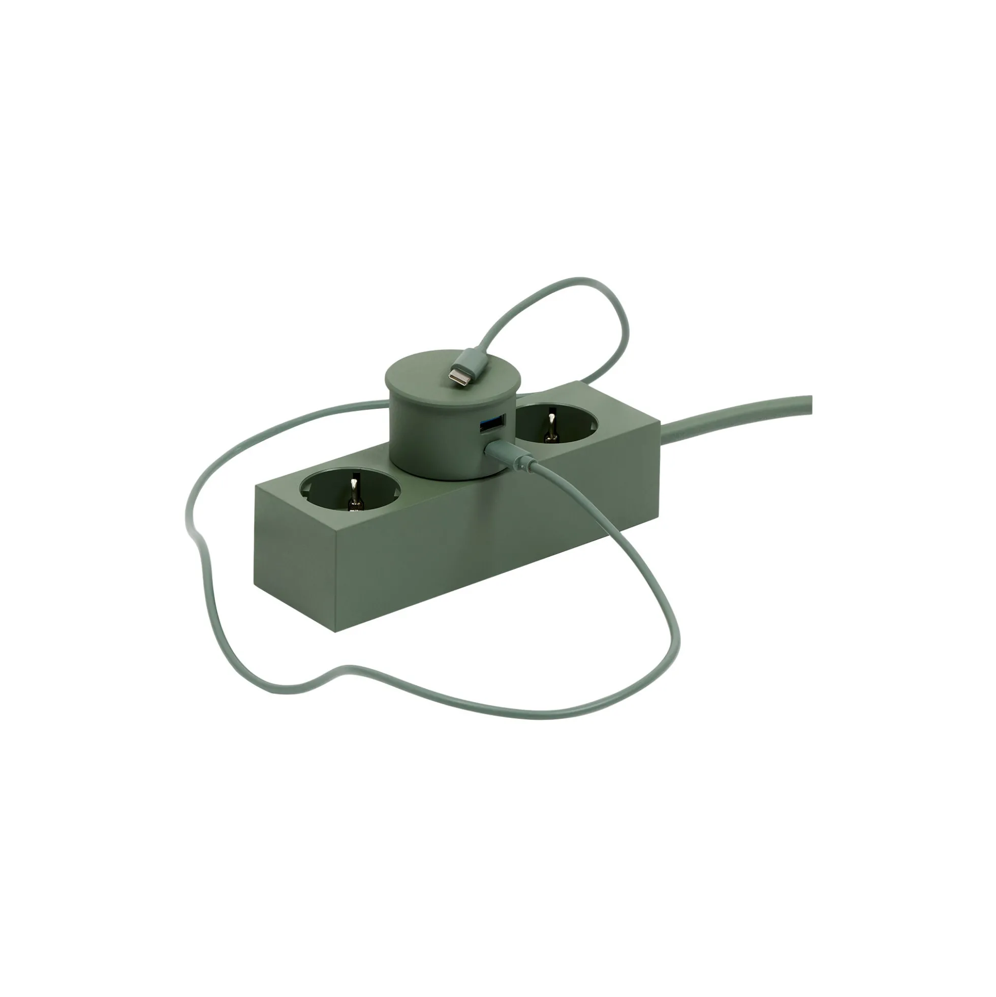 Power Adapter, mossy green