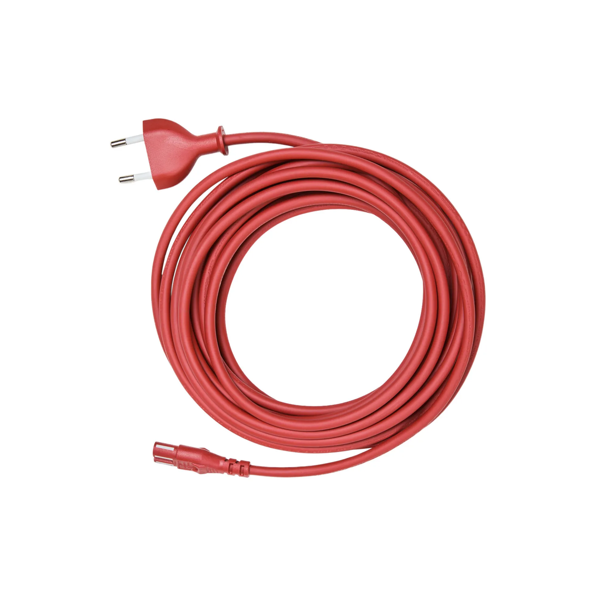 Power Cable 7,5 meters, burnin' red