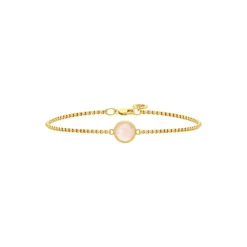 Primini Armbånd, gold/milky rose