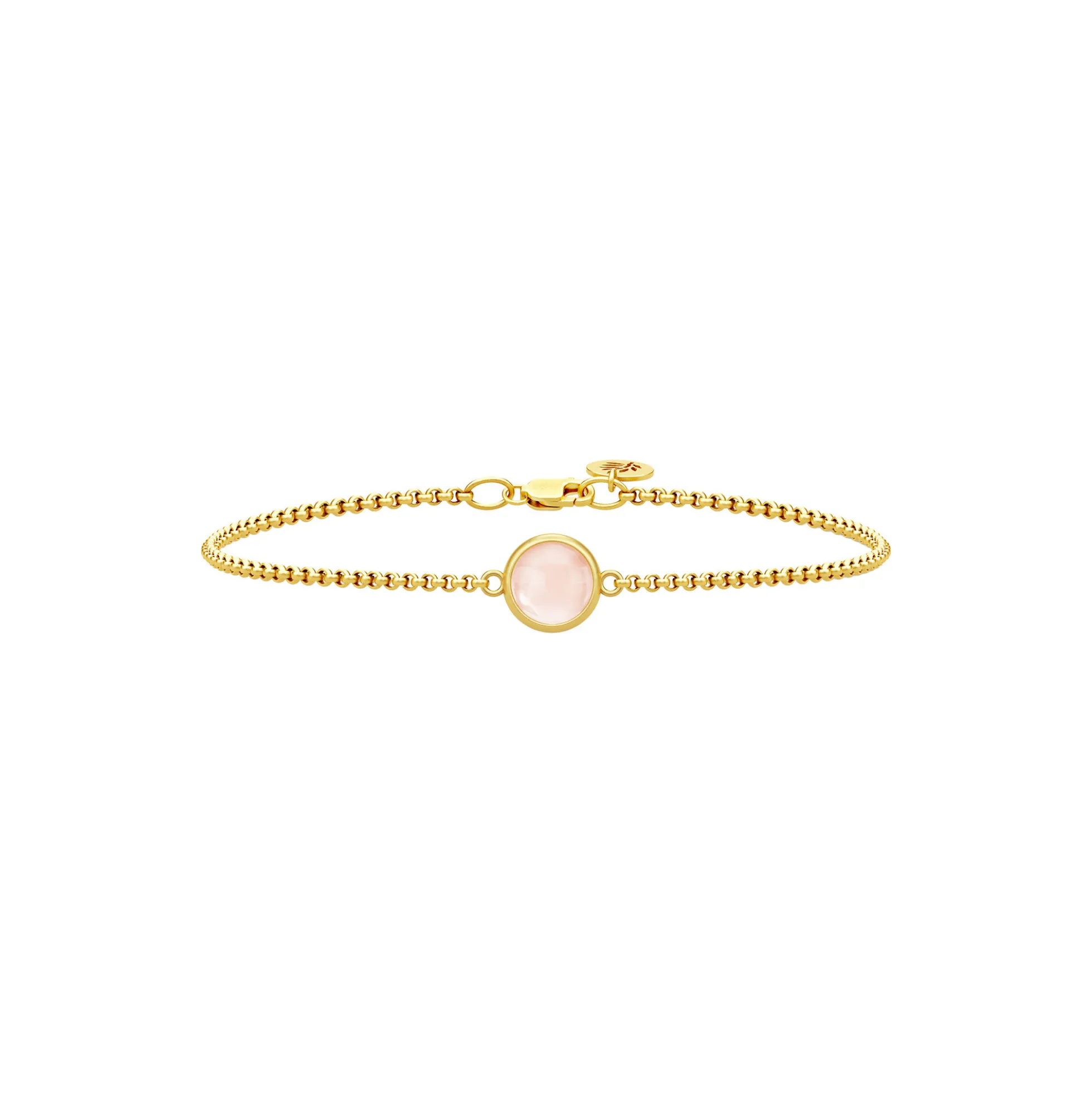 Primini Armbånd, gold/milky rose