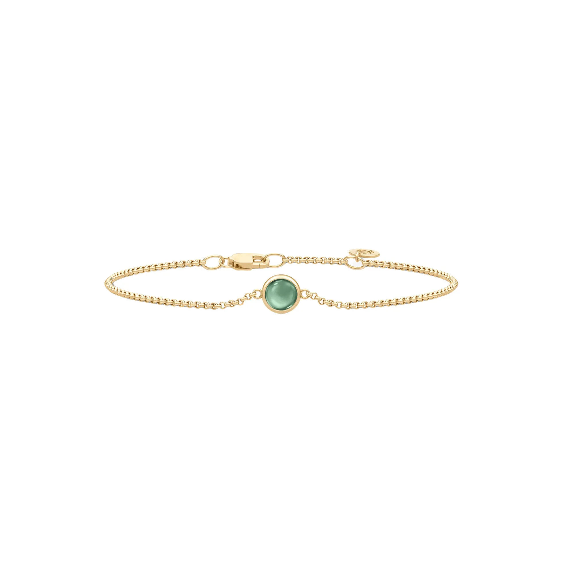 Primini Armbånd, gold/turmalin