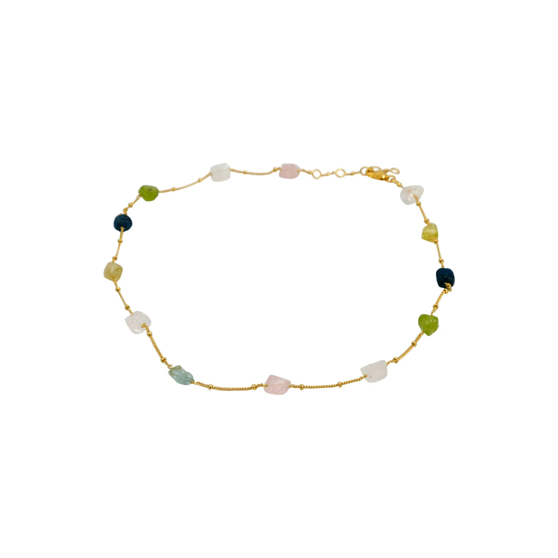Prism Necklace, gold