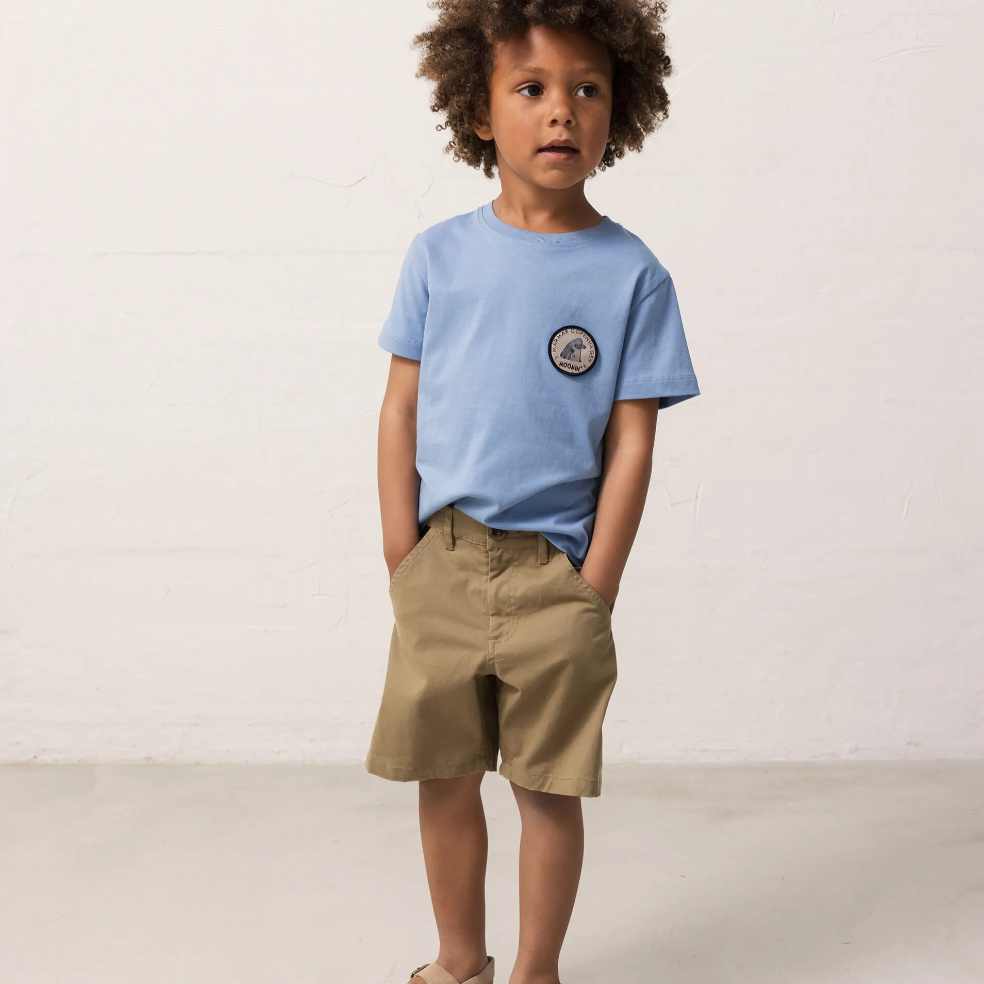 Prismo Shorts, palm leaves