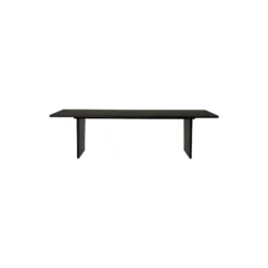 Private Dining Table, brown/black stained oak